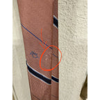 Christian Dior Monsieur Pink Striped Tie Italy Designer Necktie Classic Luxury