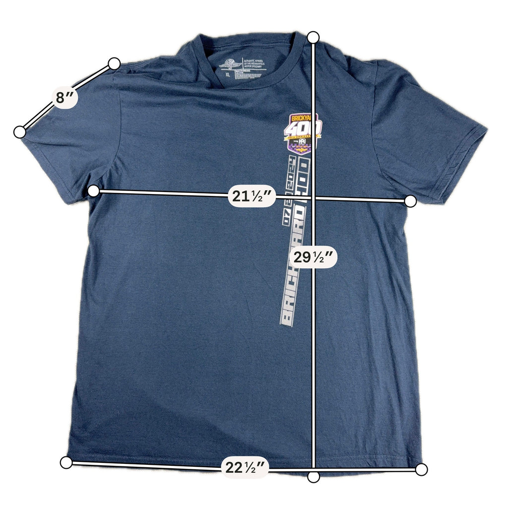 2024 Brickyard 400 30th Anniversary Indianapolis Motor Speedway T Shirt XL
