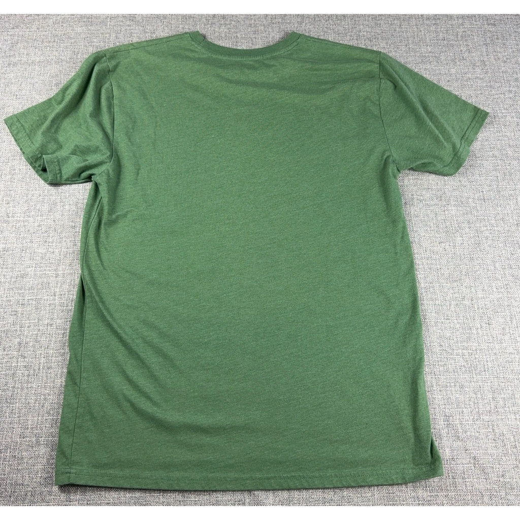 Harry Potter Slytherin Quidditch Team Captain Shirt M Universal Studios Green