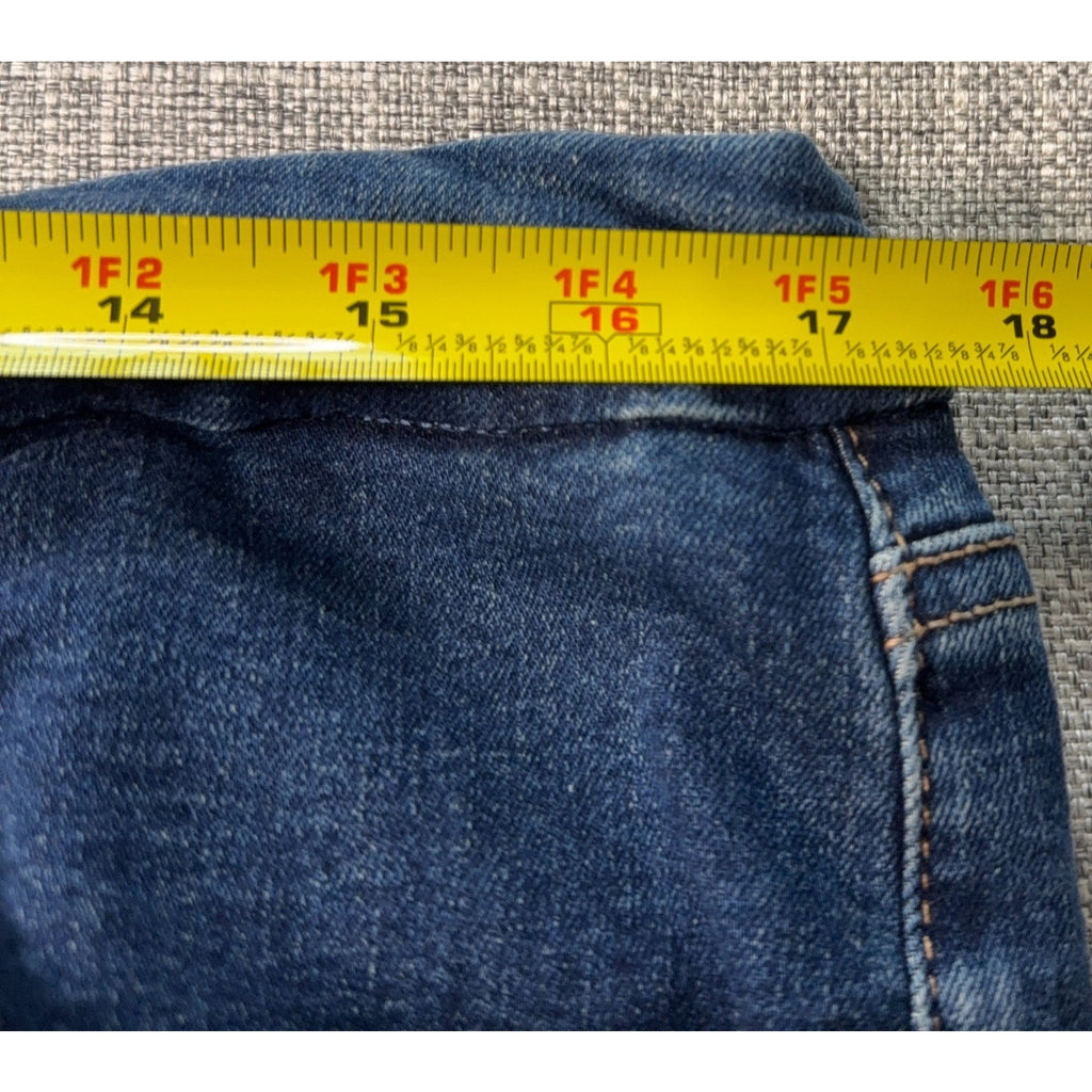 Good American Good Legs Jeans Women 18 High Rise Skinny Ankle Blue509