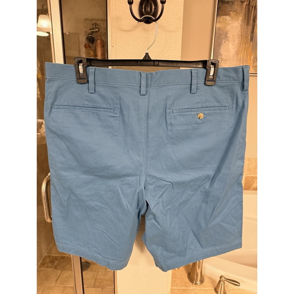 Banana Republic Emerson Shorts Men’s 38 Lot of 2 Blue & Windowpane Casual Golf