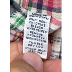 Vintage Polo Ralph Lauren Blake Patchwork Madras Shirt Mens 26x32 Cotton