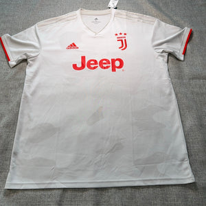 Adidas Juventus 2019/20 Away Jersey Men's XL White Red NWT DW5461