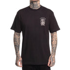 Sullen Art Collective Sicarios T-Shirt Men's L Black Skull Tattoo NWT
