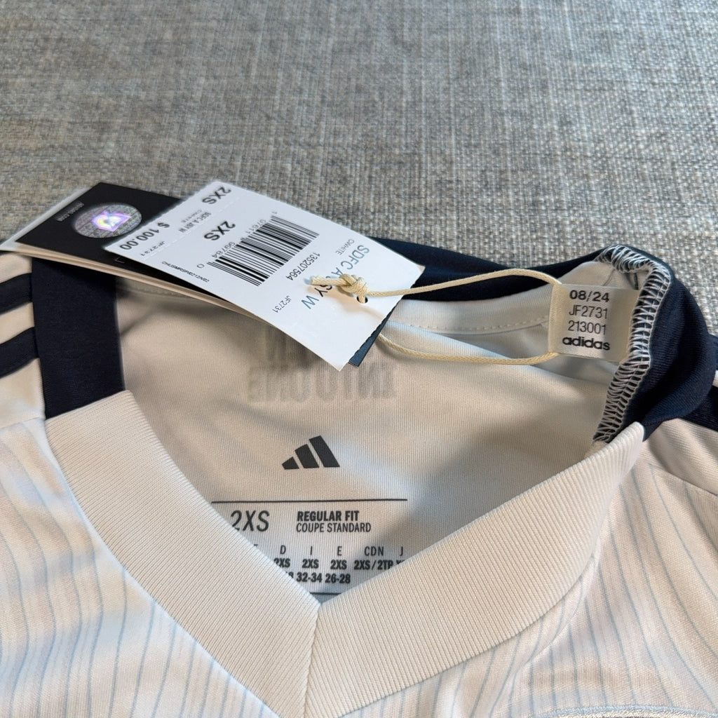 NWT Adidas San Diego FC 2025 Jersey Womens 2XS MLS Inaugural Woven Into One SDFC