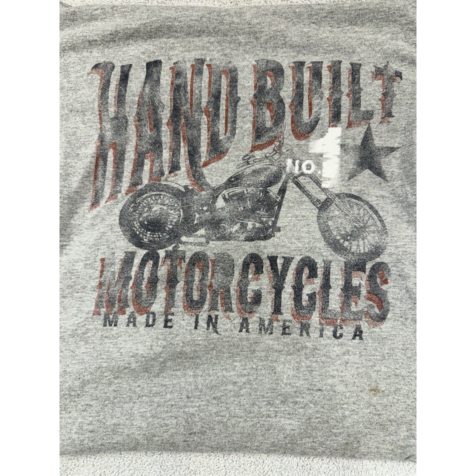 Hand Built Sleeveless Shirt + Chevy Genuine Parts Tank Bundle Mens L/M USA