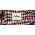 Court & Rowe Womens Blazer Size 14 Houndstooth Plaid Double Breasted Pink