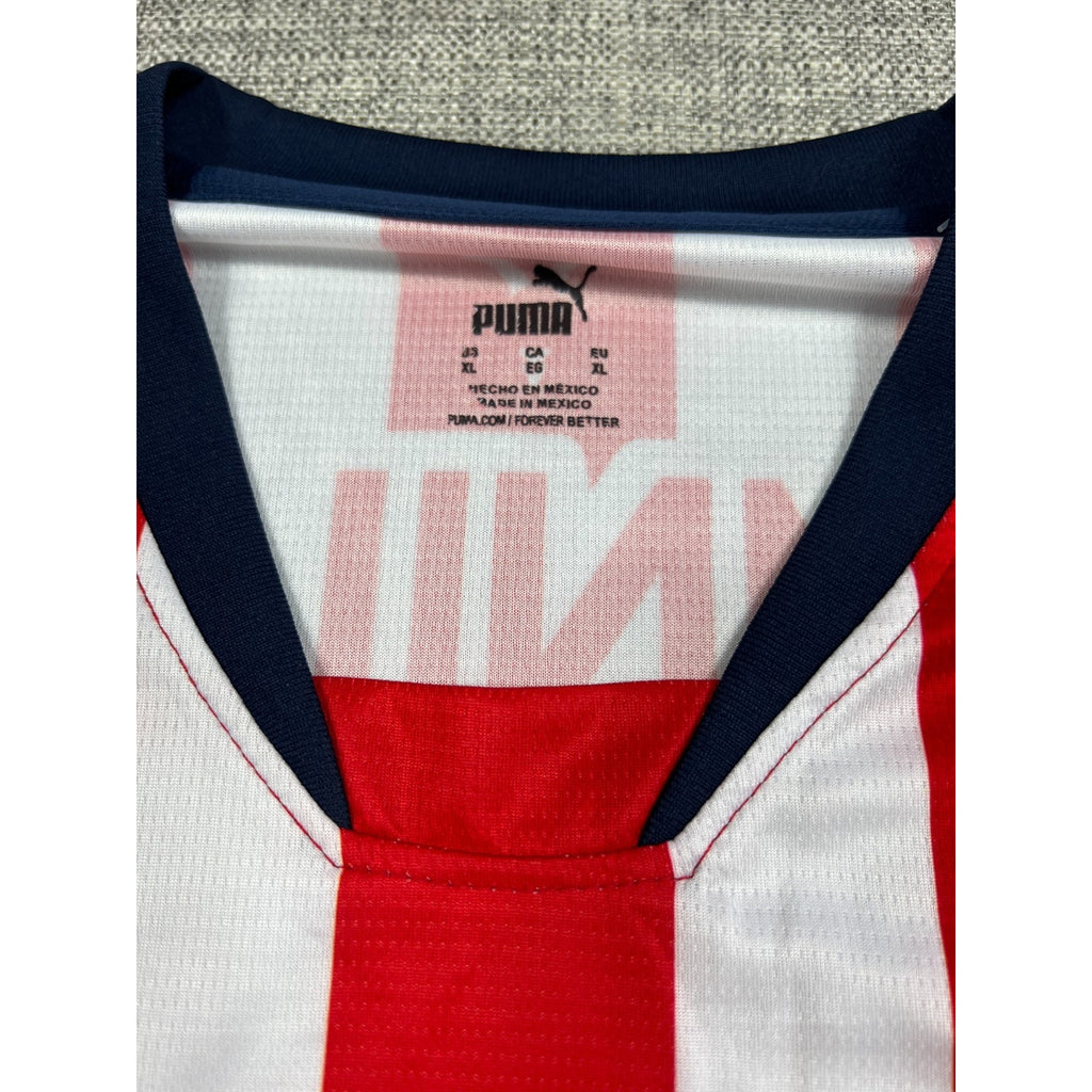 Puma Chivas Guadalajara 2024/25 Home Jersey Women's XL Liga MX Red White