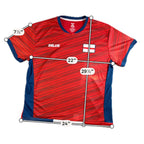England Soccer Jersey Mens XL Striker Red Navy NWT National Team Fan Shirt