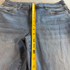 KUT From The Kloth Catherine Boyfriend Jeans Womens 12 Blue Stretch Denim 30 Ins