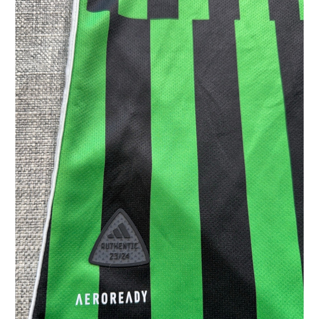 Austin FC 2023 2024 Adidas Authentic Las Voces Jersey Men L MLS YETI HI1836