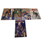 Second Half Supply Co, LLC vintage 90s comic book lot featuring WildC.A.T.s, WetWorks, Backlash, and Deathmate issues.