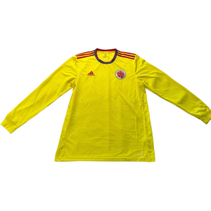 Adidas Colombia 2020/21 Home Long Sleeve Soccer Jersey Mens L GL5718