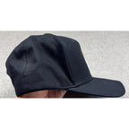 Second Half Supply Co, LLC black Atlanta United FC Adidas snapback hat with curved brim and structured crown