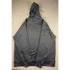 Back view of a black Russell Athletic Georgia Tech basketball pullover hoodie from Second Half Supply Co, LLC