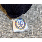 Second Half Supply Co, LLC official Chelsea FC beanie tag showing club crest and licensed product text