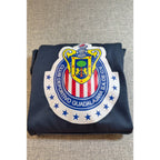 Second Half Supply Co, LLC dark gray Club Deportivo Guadalajara Chivas soccer hoodie with large team crest graphic