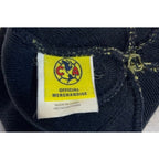 Second Half Supply Co, LLC official Club America soccer beanie interior tag with team crest logo