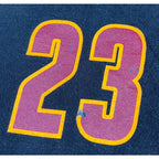 Second Half Supply Co, LLC LeBron James number 23 graphic on a black cotton Cleveland Cavaliers basketball t-shirt