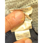 Second Half Supply Co, LLC Majestic Detroit Tigers hoodie interior care tag showing 2014 manufacturing date and size XL