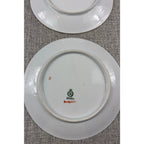 Second Half Supply Co, LLC antique PM Moschendorf Bavaria porcelain plate back with green maker mark and handpainted text