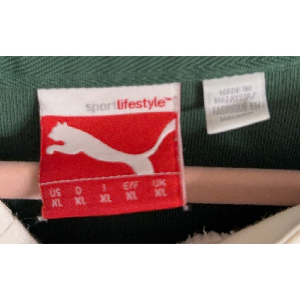Second Half Supply Co, LLC Puma sportlifestyle rugby shirt size XL tag detail