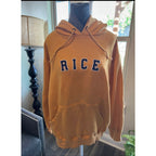 Second Half Supply Co, LLC tan Jansport Rice University collegiate pullover hoodie with kangaroo pocket