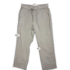 Second Half Supply Co, LLC Hope & Harlow stone utility pants with elastic drawstring waist and patch pockets