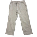 Second Half Supply Co, LLC Hope & Harlow stone utility pants with elastic drawstring waist and patch pockets.