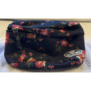 Vans Off The Wall Floral Fanny Pack Navy Pink Belt Bag Adjustable Waist Bag